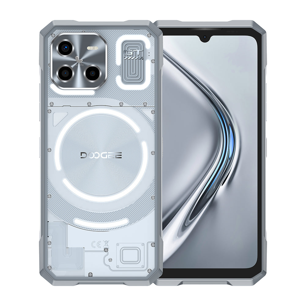 DOOGEE Blade GT Teléfono resistente de 10,5 mm, ultrafino, tamaño 7050, Android 14