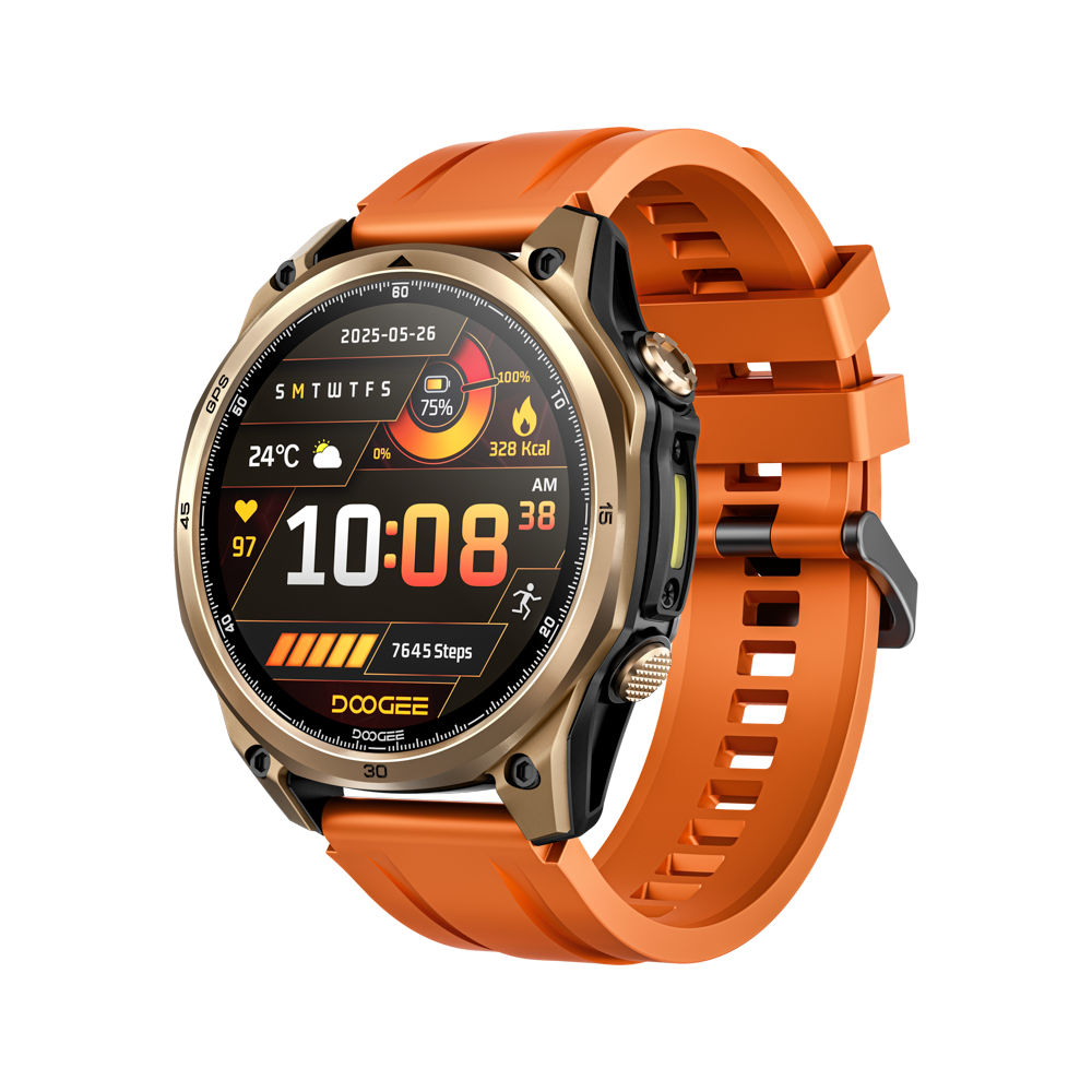 DOOGEE Anywise W1 Reloj inteligente deportivo resistente al agua con IA