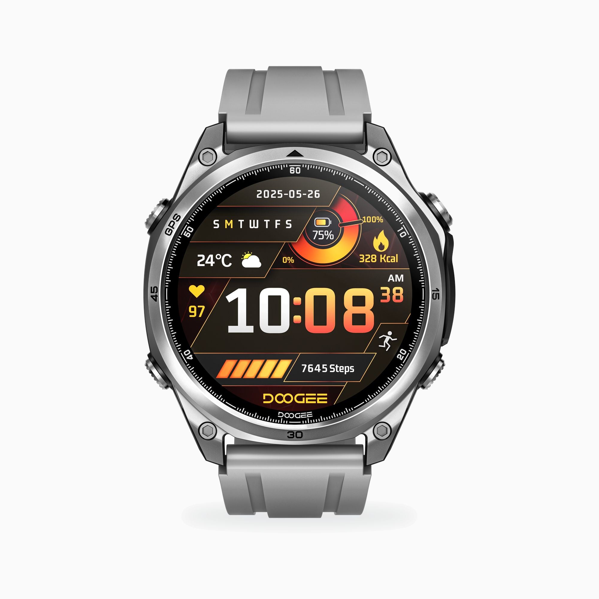 DOOGEE Anywise W1 AI Rugged Smart Watch