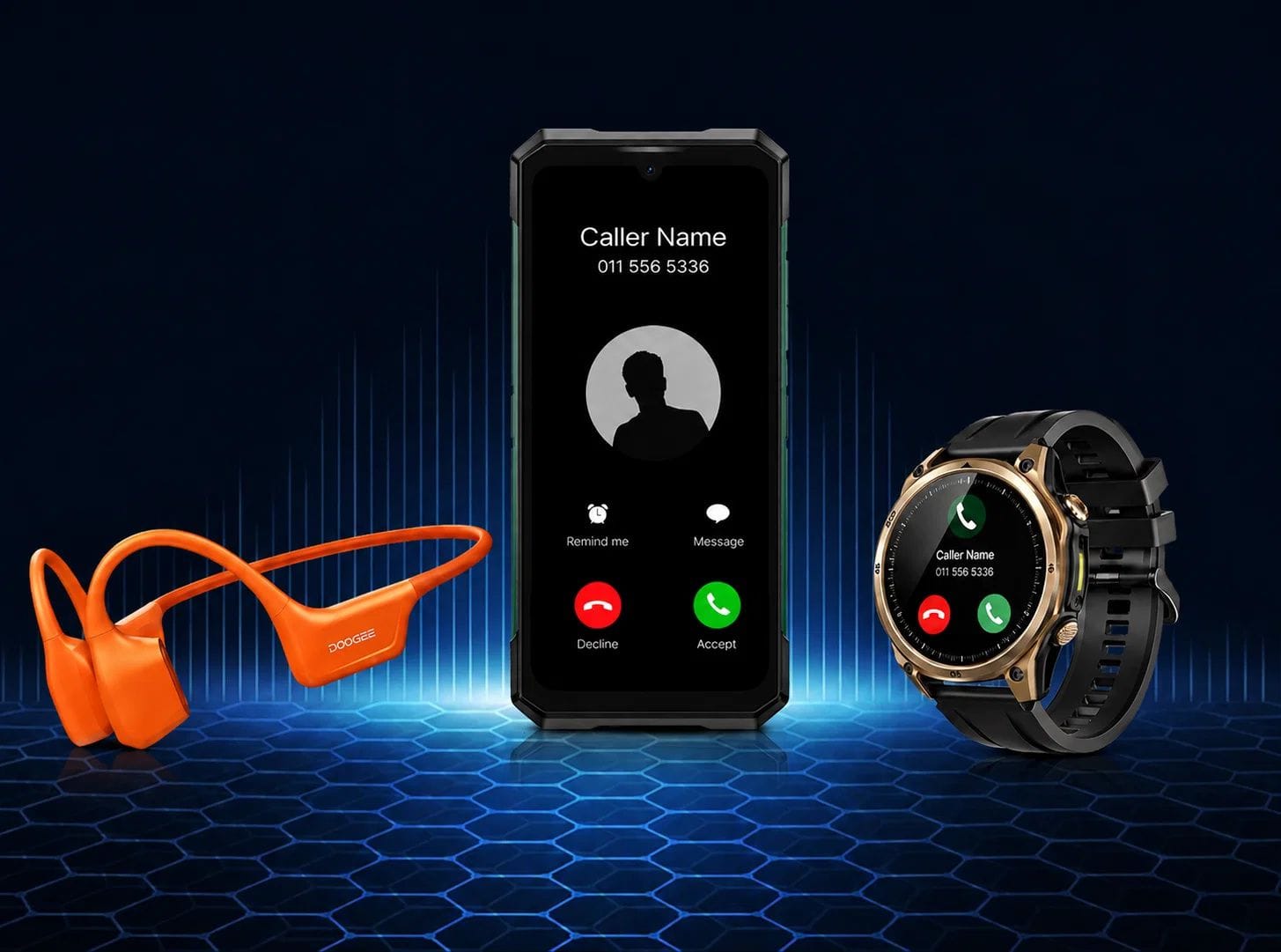 DOOGEE boneair-swim compressed product detail image