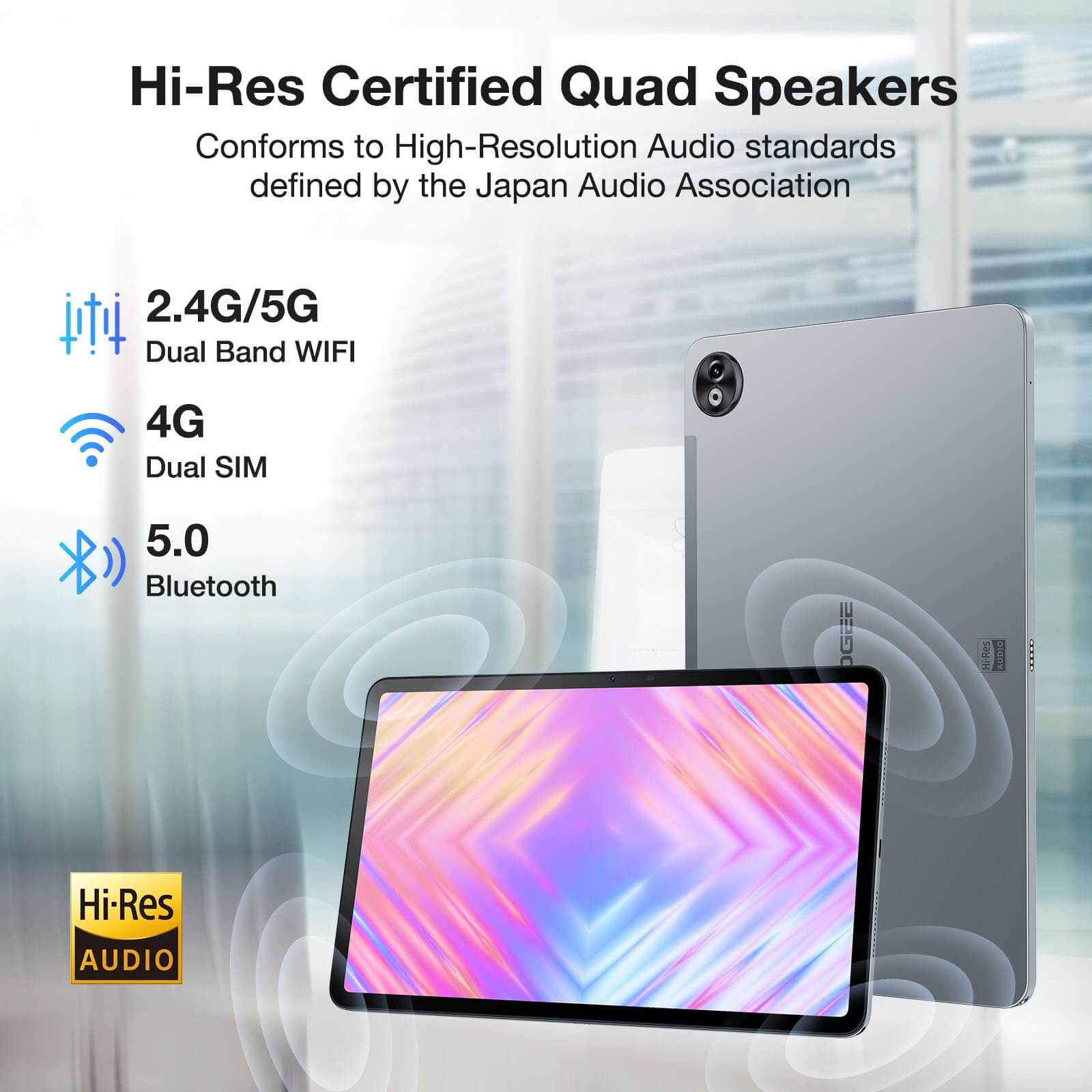 DOOGEE T20 Ultra Tablet 32GB/256GB 12 Inch 2.4K Android 13