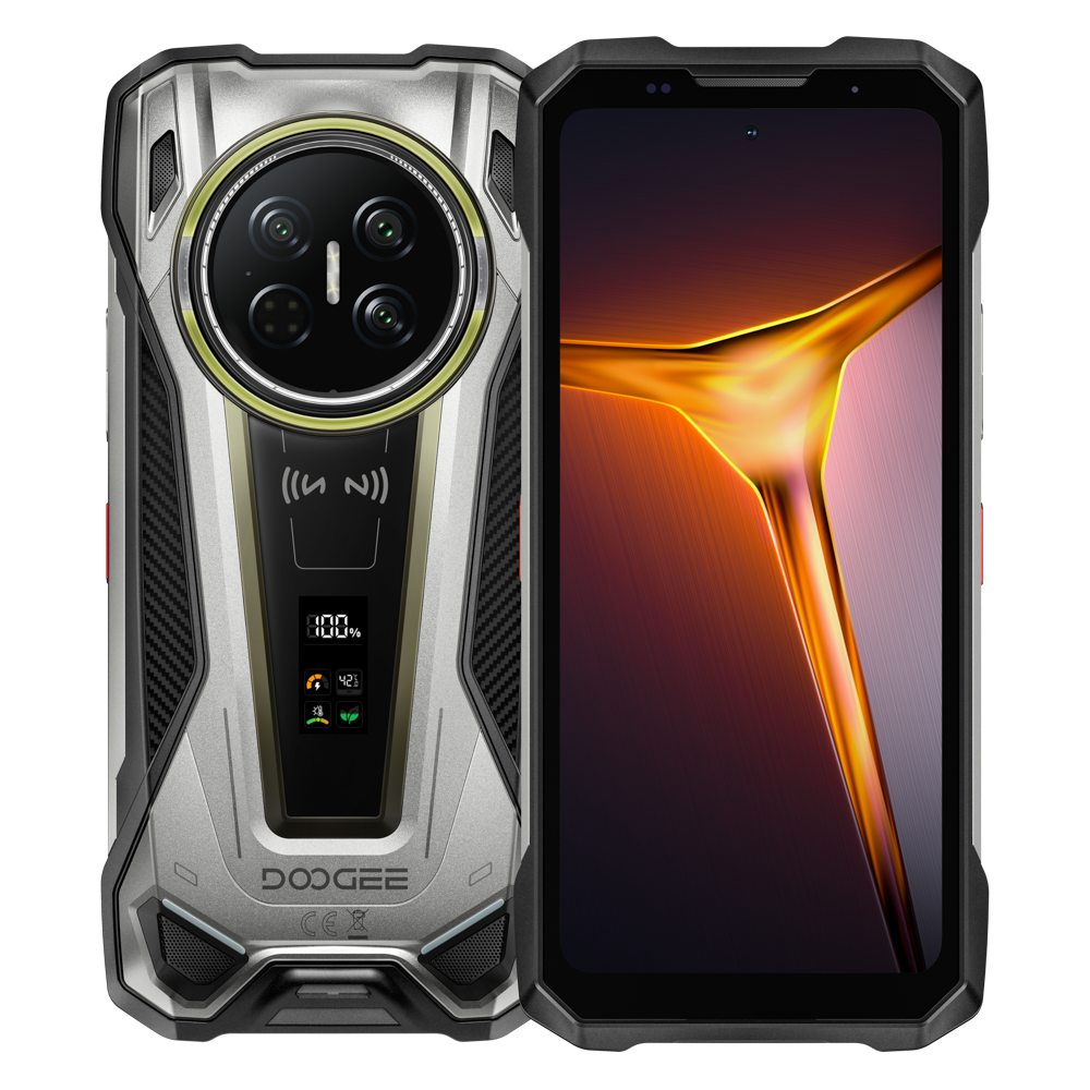 DOOGEE V Max 2 16GB+512GB Android 16 22000mAh 5G Rugged Phone with POC Intercom