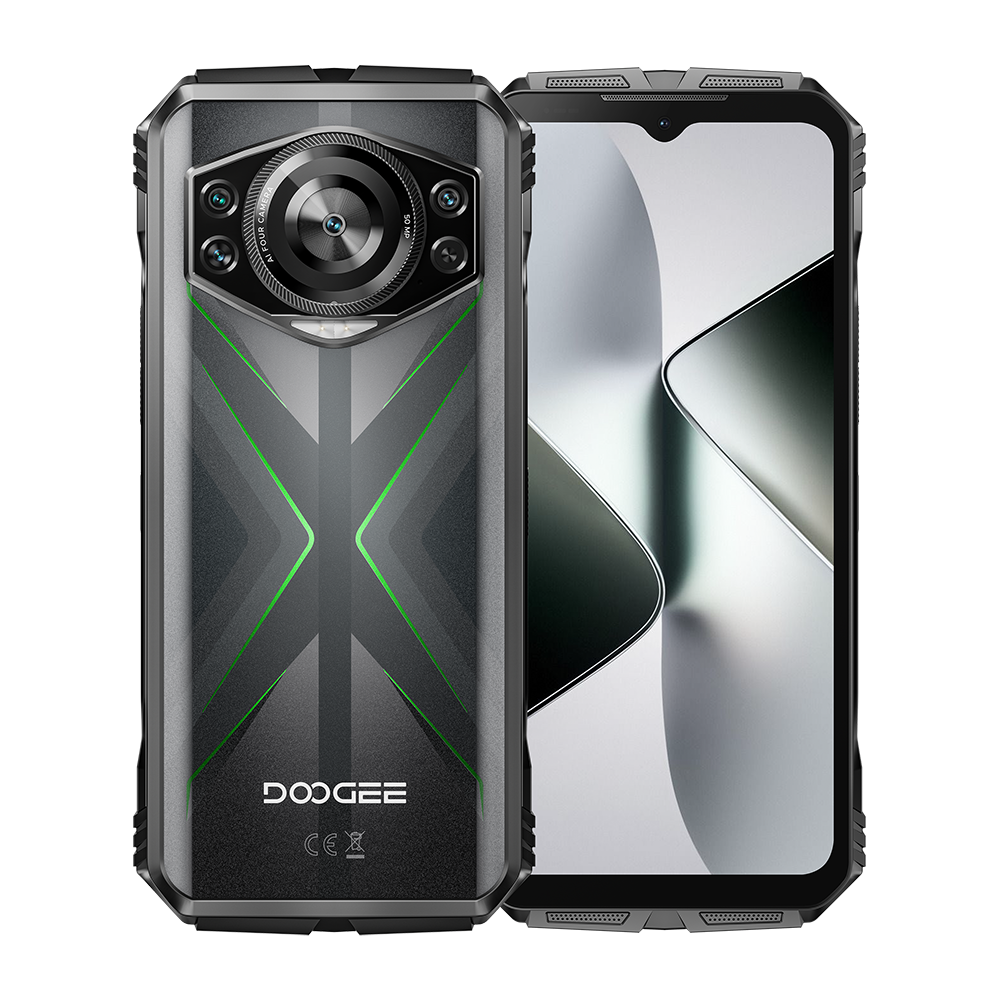 DOOGEE S118 Teléfono resistente Android 14 12+512G con batería grande de 10800 mAh