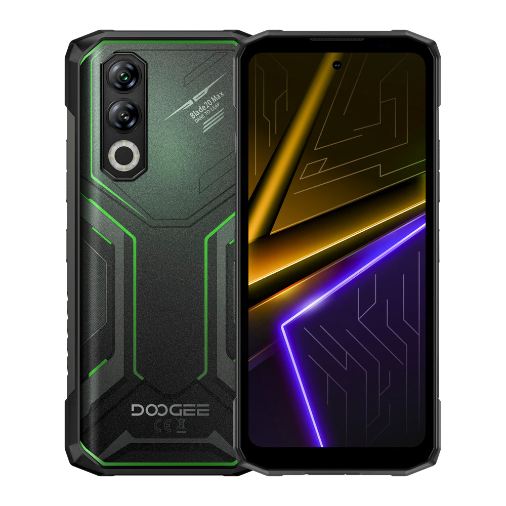 DOOGEE Blade20 Max Teléfono robusto 11800 mAh, 36 GB, 1 TB, cámara principal con IA de 64 MP, Android 15