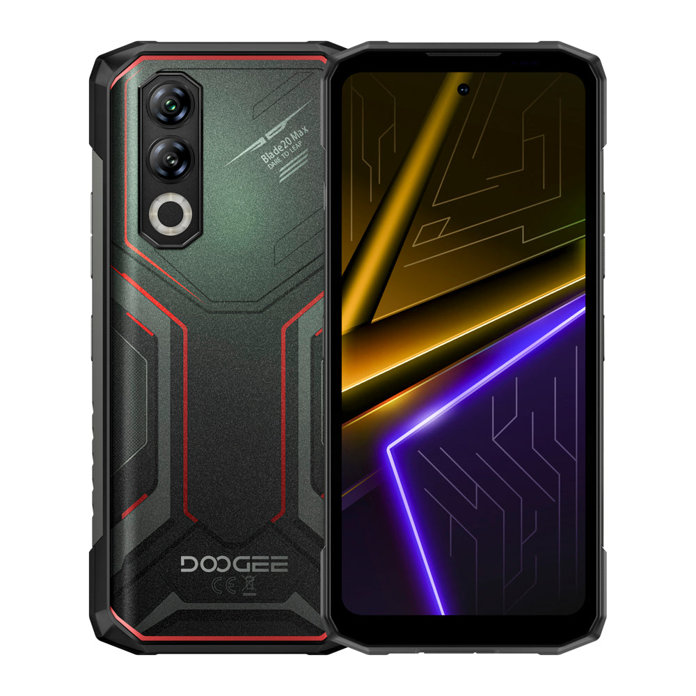 DOOGEE Blade20 Max Teléfono robusto 11800 mAh, 36 GB, 1 TB, cámara principal con IA de 64 MP, Android 15