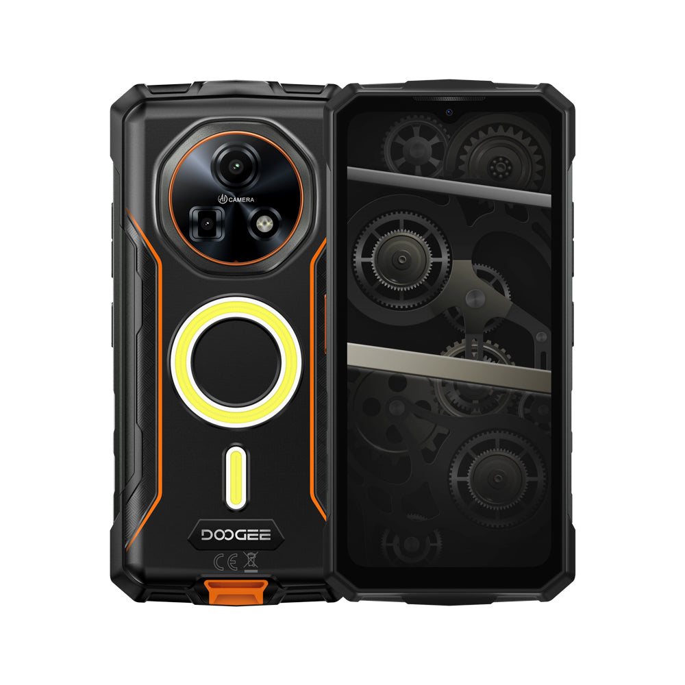 Fire 5 Ultra Móvil Irrompible Luces de camping duales 13000mAh 32 + 256GB Android 15 Smartphone