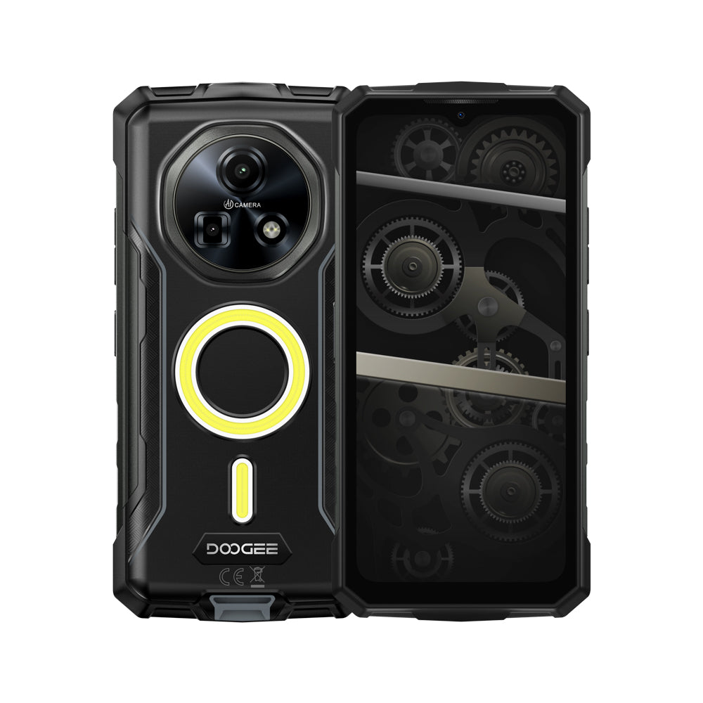 Fire 5 Ultra Móvil Irrompible Luces de camping duales 13000mAh 32 + 256GB Android 15 Smartphone