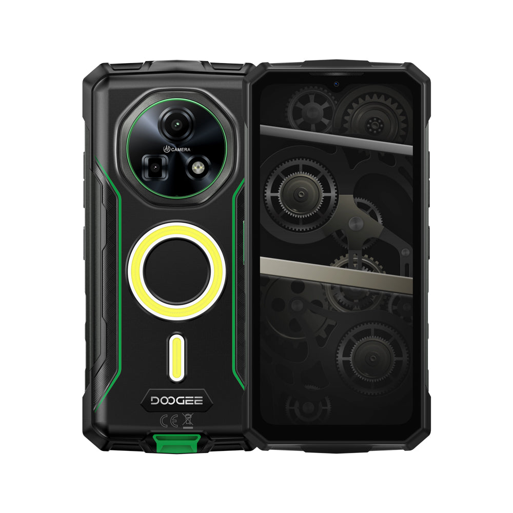 Fire 5 Ultra Móvil Irrompible Luces de camping duales 13000mAh 32 + 256GB Android 15 Smartphone