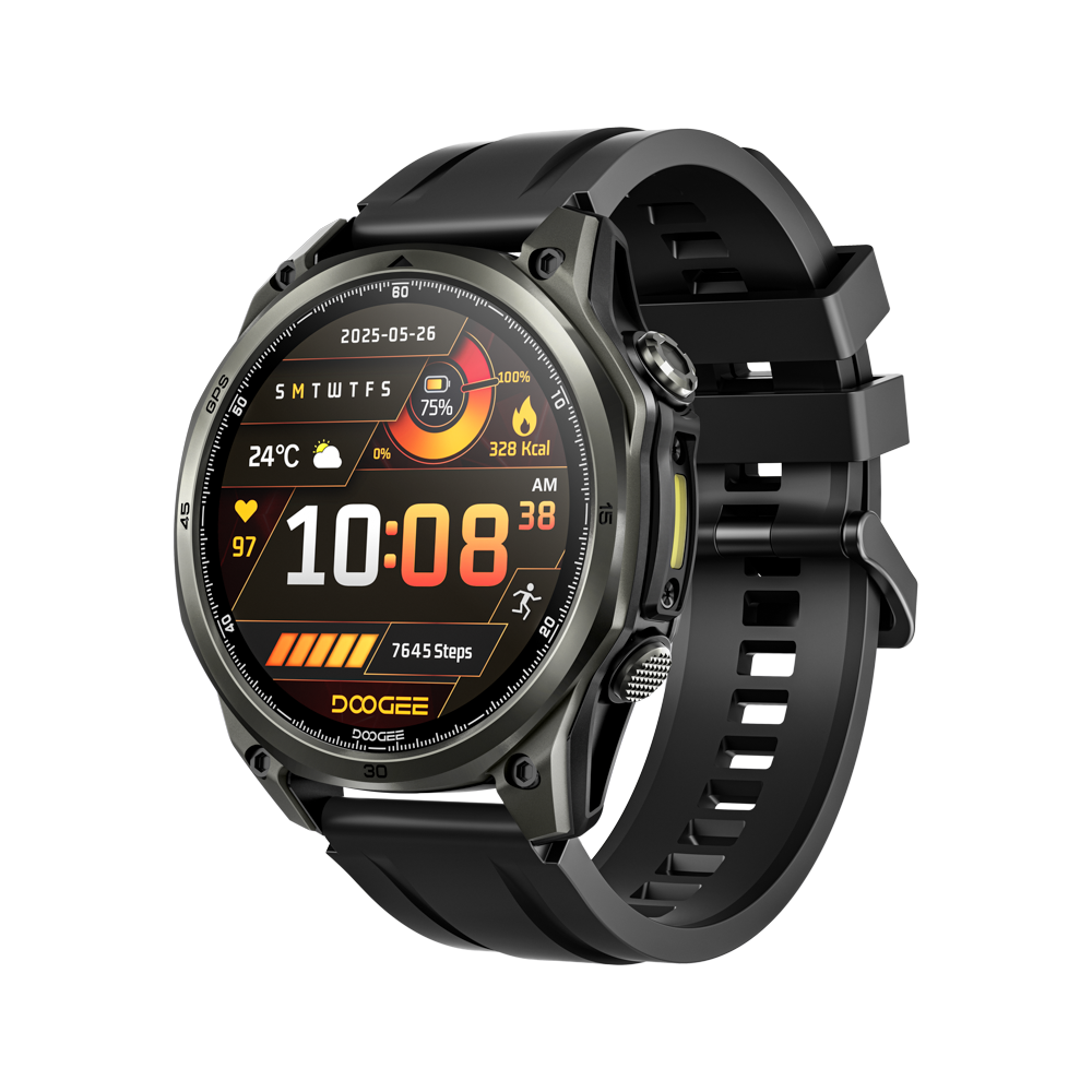 DOOGEE Anywise W1 Reloj inteligente deportivo resistente al agua con IA