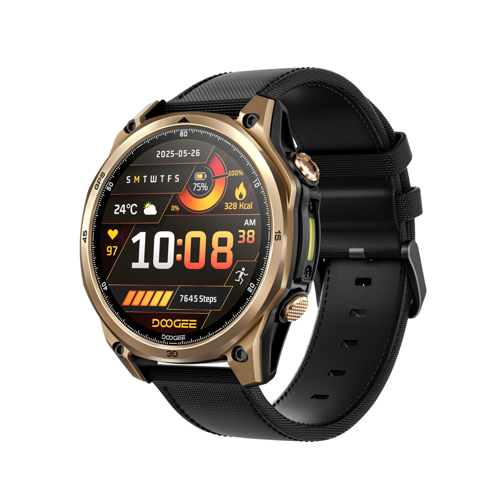 DOOGEE Anywise W1 Reloj inteligente deportivo resistente al agua con IA