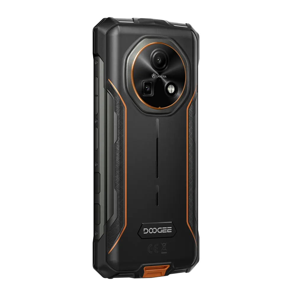 DOOGEE Fire 5 6.6” HD 13000mAh Android 15 Rugged Phone DOOGEE