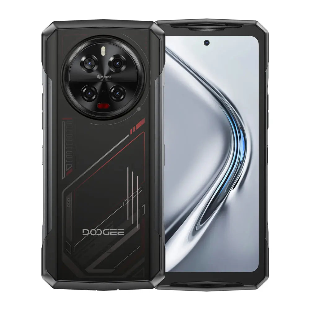 DOOGEE V40 Morpho Cámara 8680mAh Batería grande Teléfono resistente Android 14