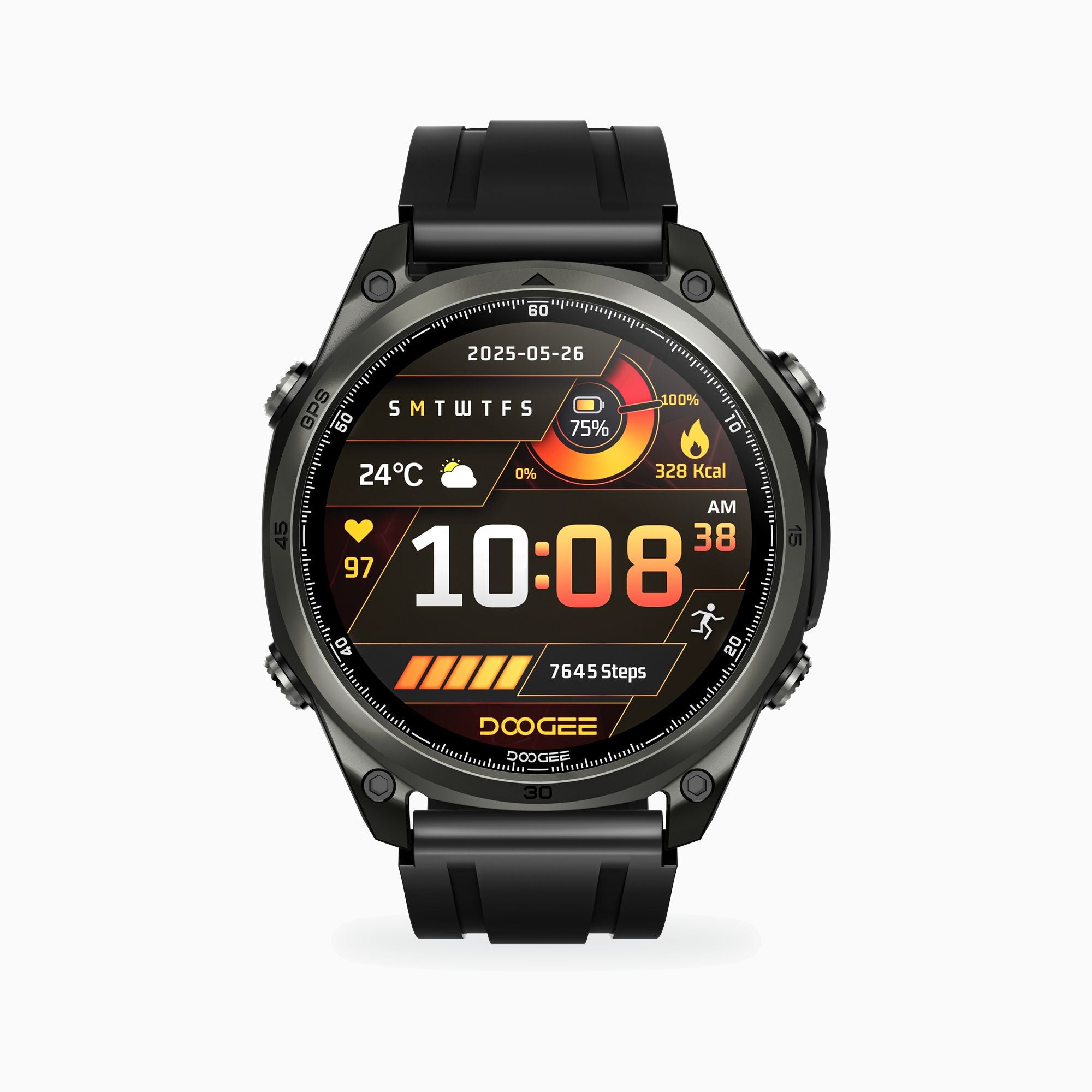 DOOGEE Anywise W1 AI Rugged Smart Watch