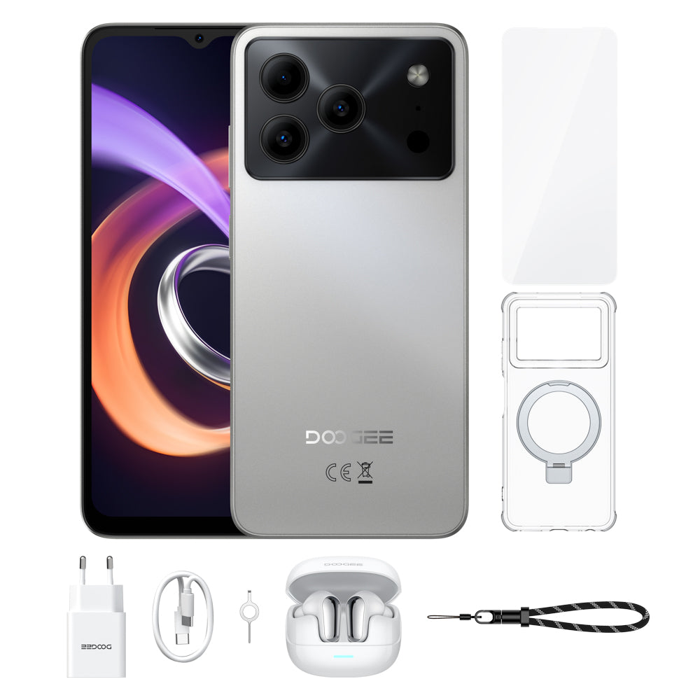 DOOGEE Note56 Plus - 8.45mm Slim Android 16 Smartphone | 6150mAh