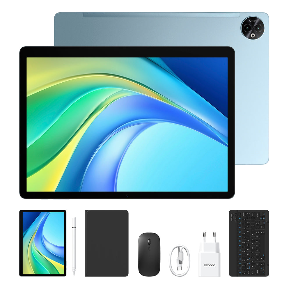 DOOGEE Tableta Tab E3 Max de 14 pulgadas, 13500 mAh, 256 GB, Android 15