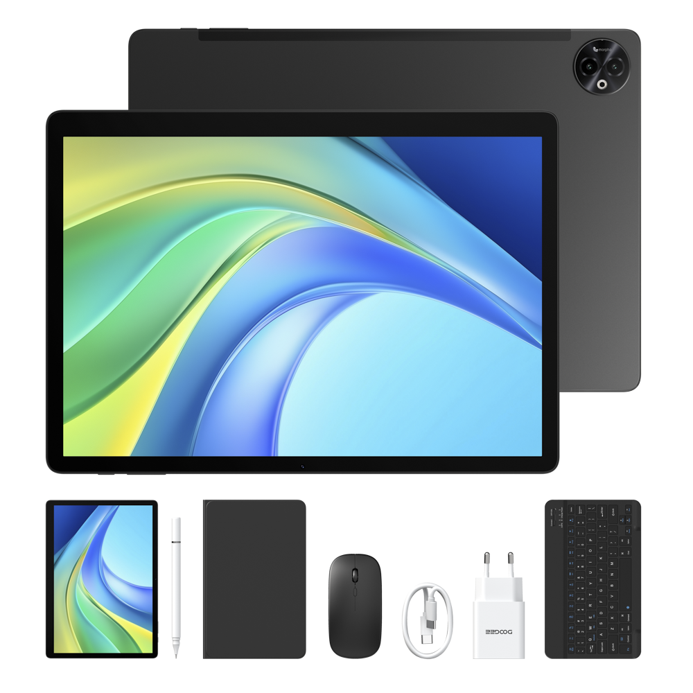 DOOGEE Tableta Tab E3 Max de 14 pulgadas, 13500 mAh, 256 GB, Android 15