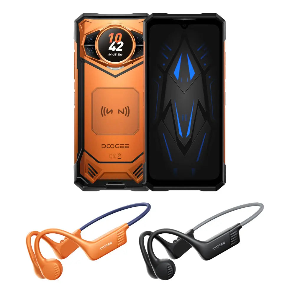 DOOGEE S200 Android 14 Dimensity 7050 Octa Core 10100mAh Large battery Rugged Phone DOOGEE