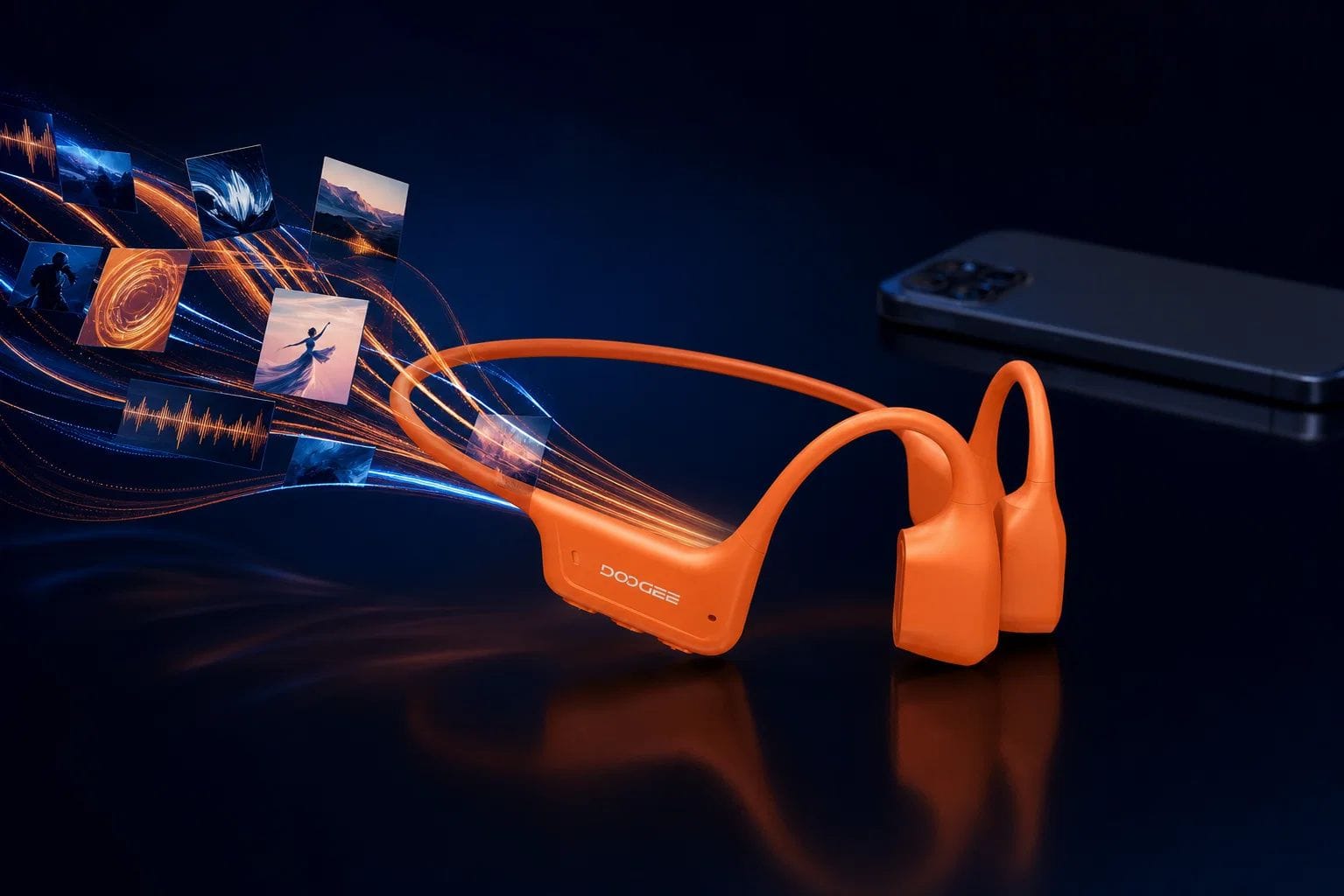 DOOGEE boneair-swim compressed product detail image
