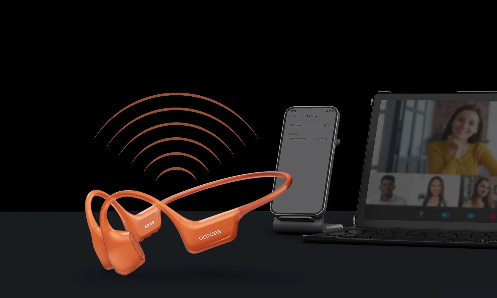 DOOGEE boneair-swim compressed product detail image