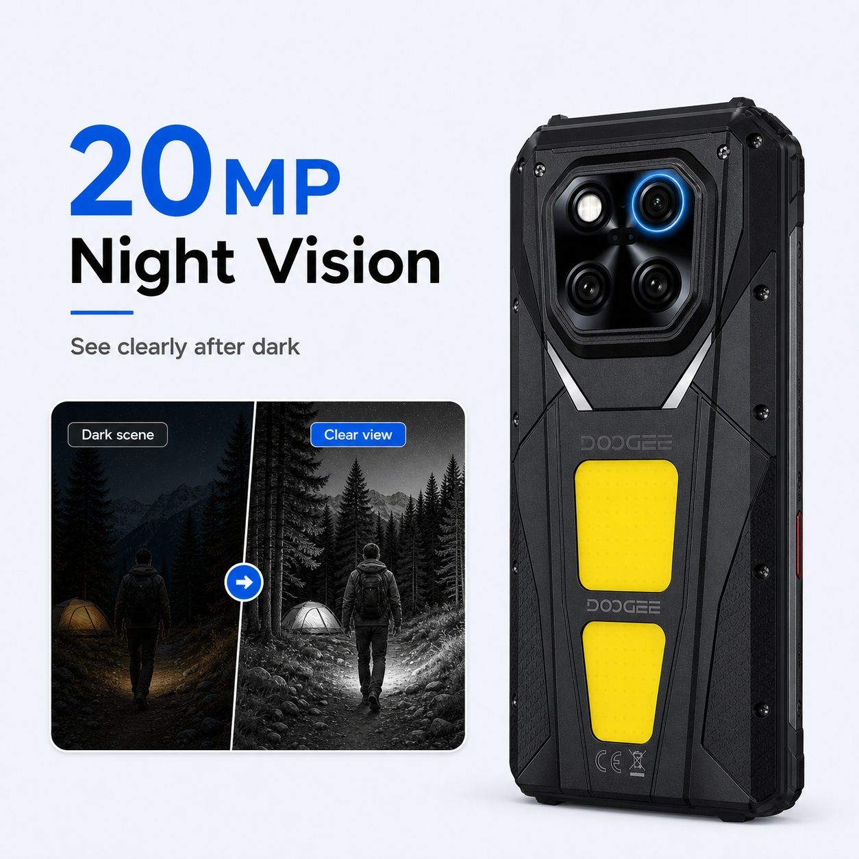 DOOGEE V Max Play Projector Rugged Phone